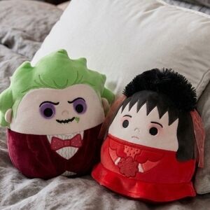 Squishmallows Beetlejuice Groom And Lydia Bride Set